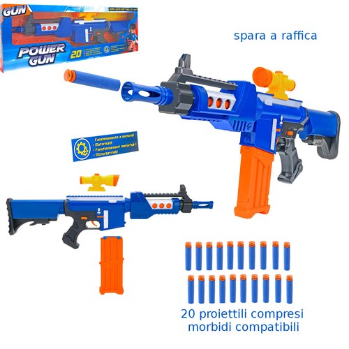Fucile mitra spara proiettili - spara,