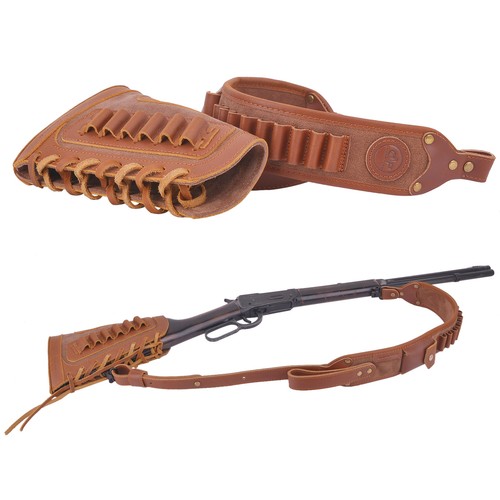 Set buttstock pelle con - in,