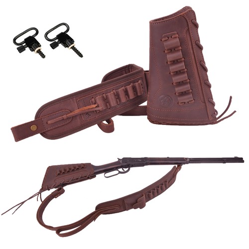 Buttstock fucile pelle - fucile, in
