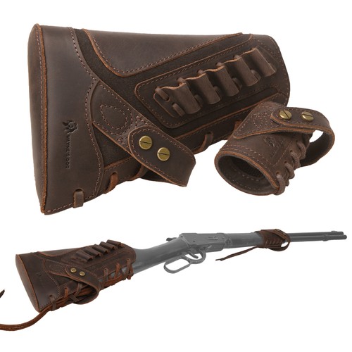 Buttstock fucile pelle - fucile,
